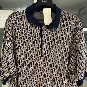 DIOR Mens OBLIQUE POLO SHIRT /2022